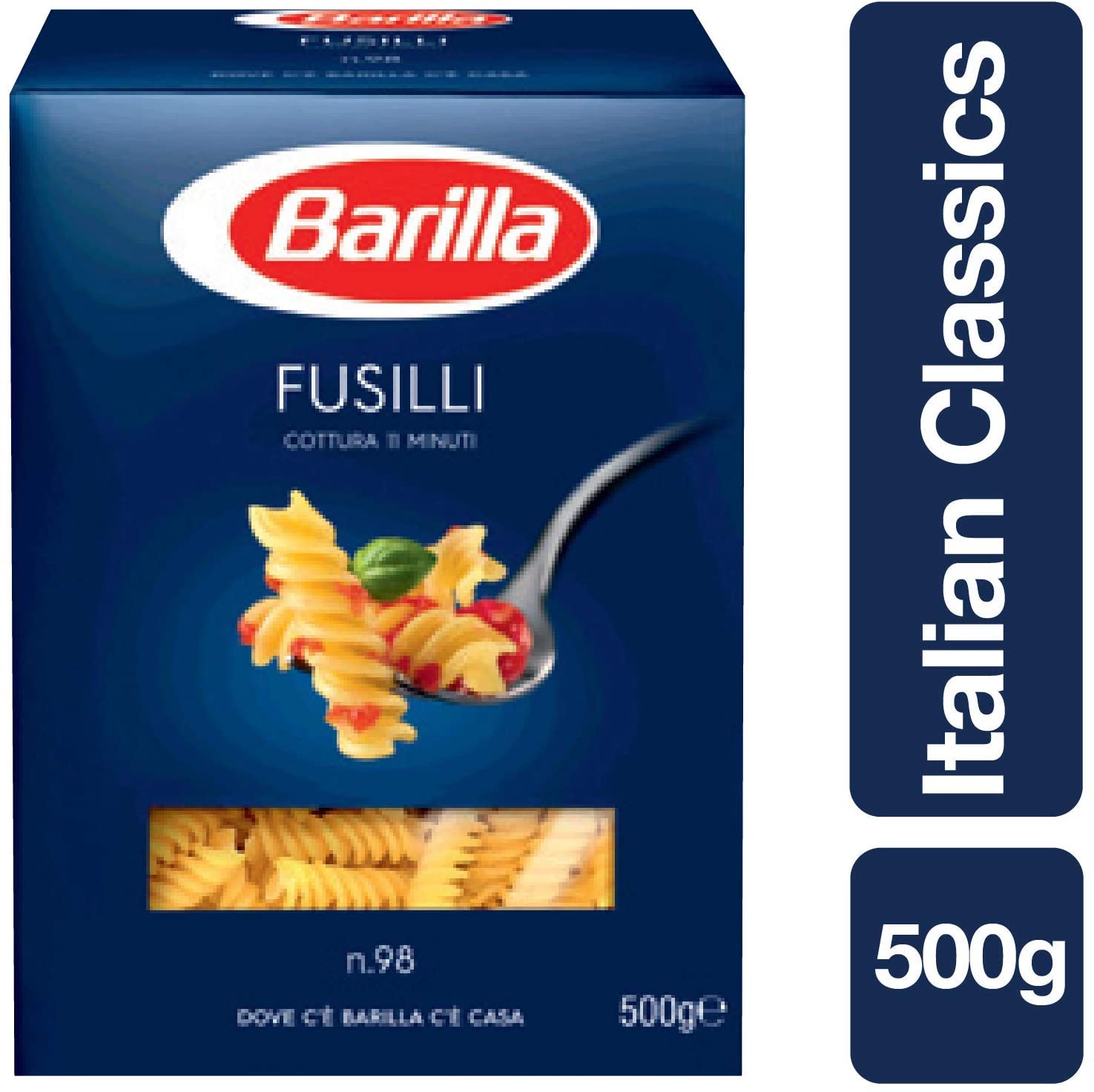 Nui xoắn Fusilli Barilla 500g (date 1.11.2020)