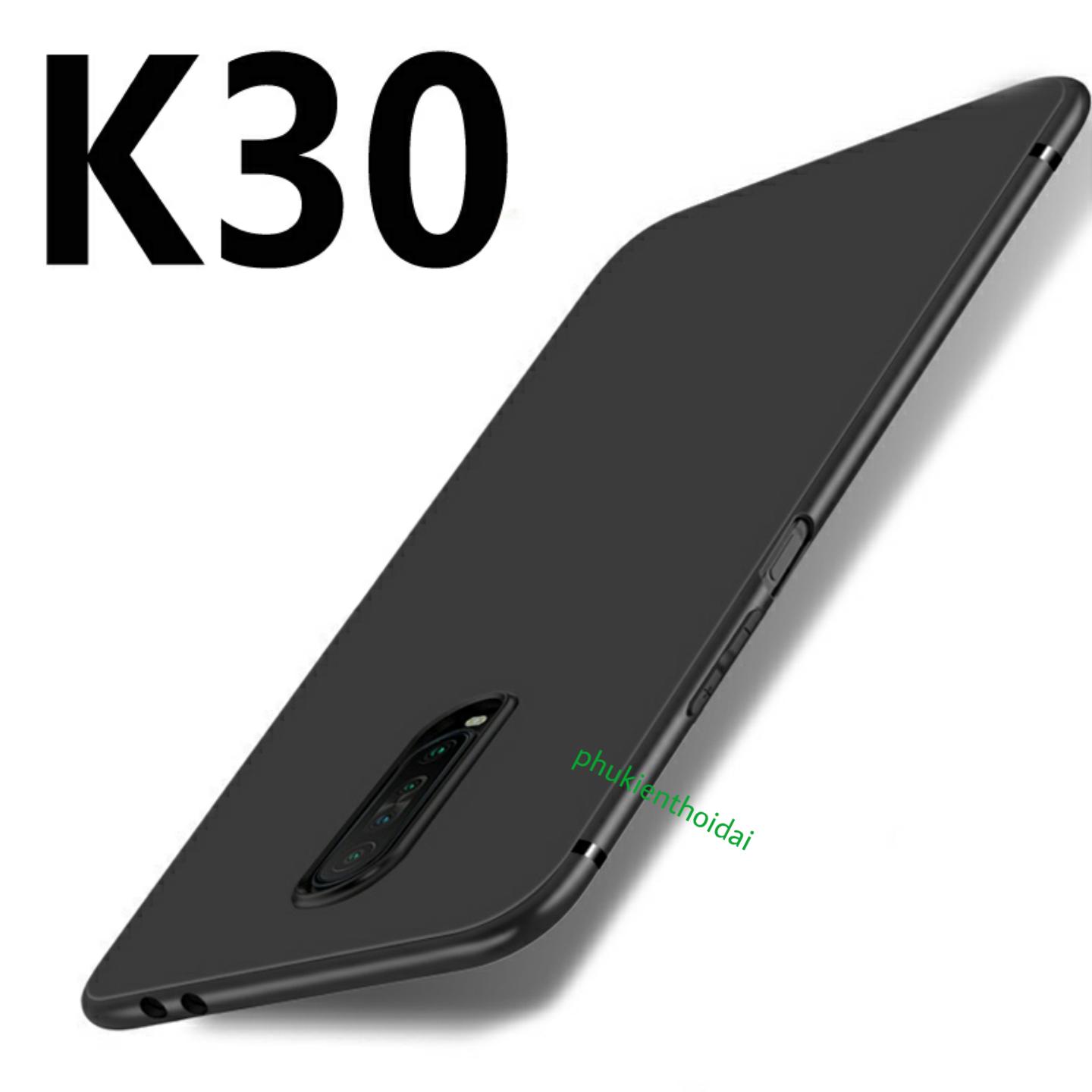 Ốp lưng Xiaomi Redmi K30 / K30 5G dẻo màu TPU siêu mỏng ôm khít máy bảo vệ camera