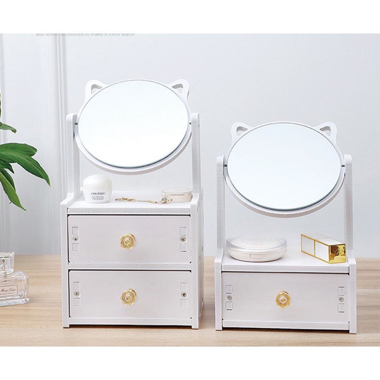 Kệ để mỹ phẩm, kệ đựng mỹ phẩm HÌNH MÈO