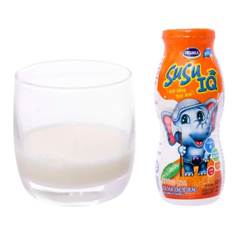 Lốc 6 chai sữa chua uống SuSu 80ml