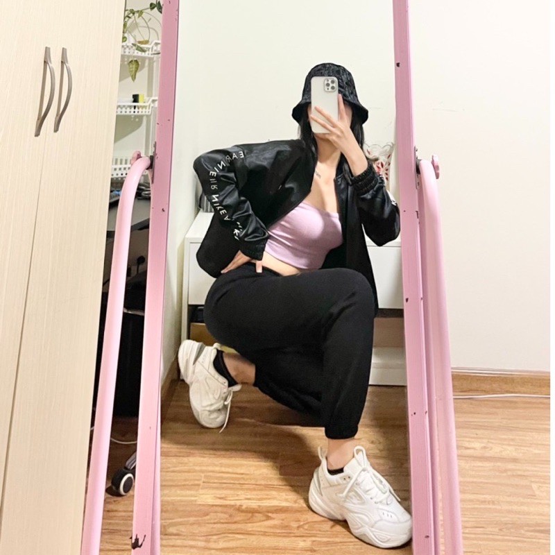 Quần jogger nữ  -bom chất da cá chất đẹp hàng mới về