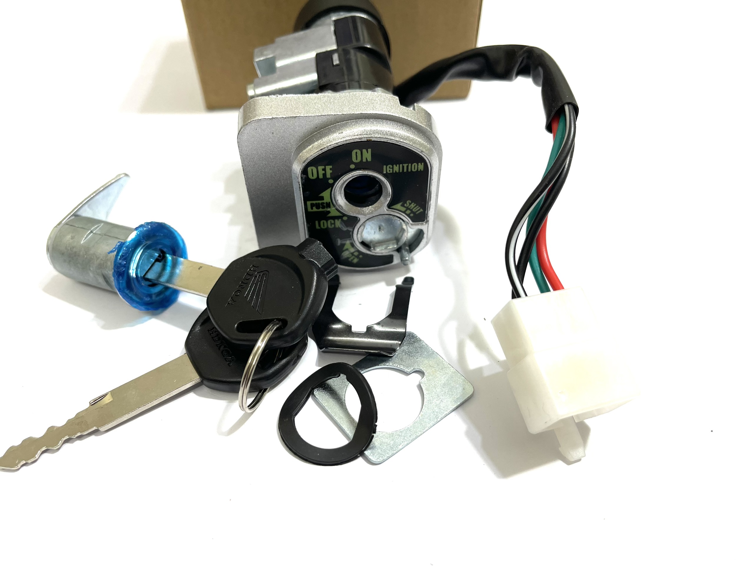 Bộ Ổ khoá xe máy Wave alpha 100, alpha 110, S, RS, RSX,Dream