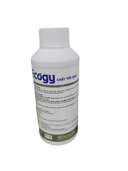 Chất tẩy ECOGY E30 tẩy sạch rỉ sét, đồ ăn, cafe, r.ư.ợ.u vang