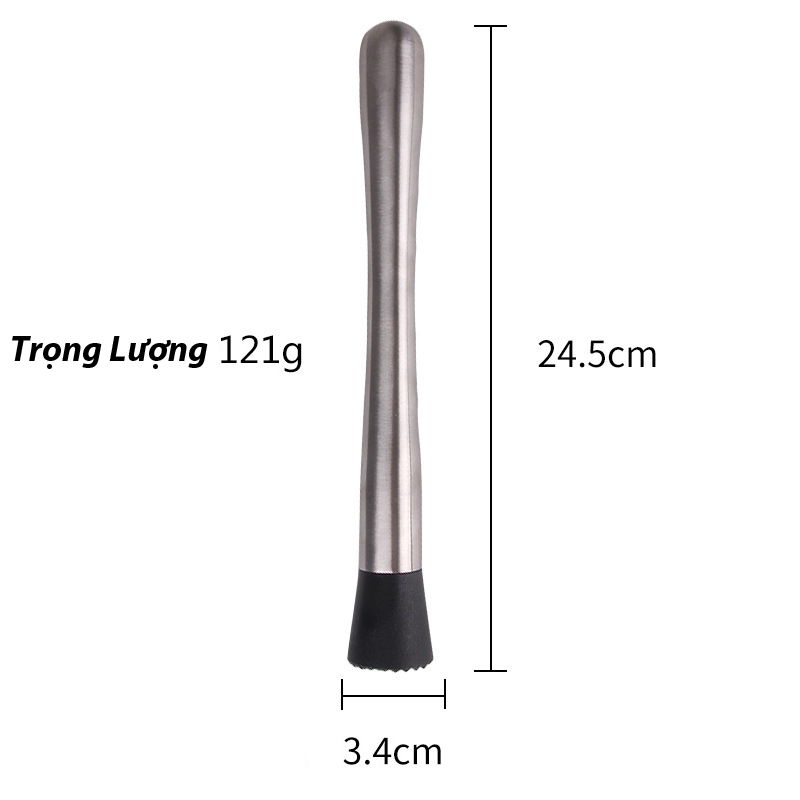 [HCM]Chày Dầm Pha Chế - Chày Bar