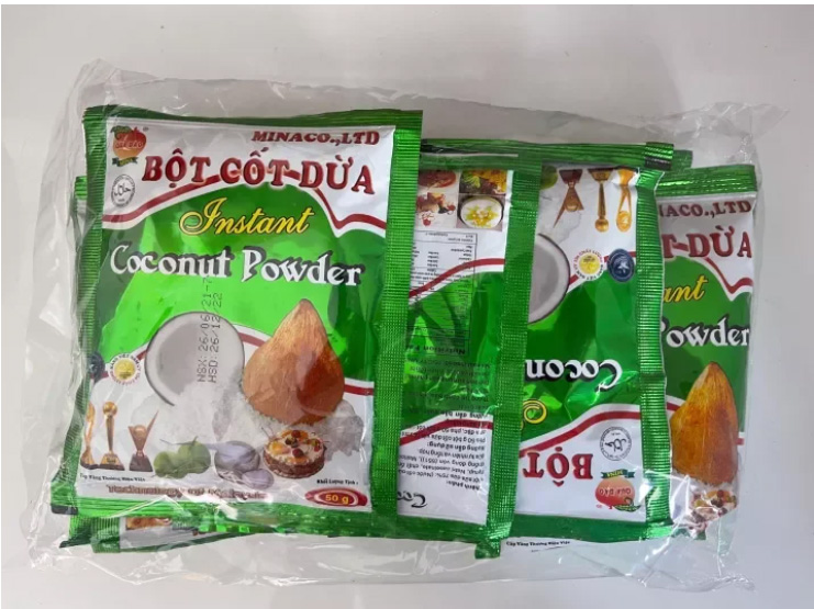 BỘT CỐT DỪA , gói 50g , thơm béo loại 1