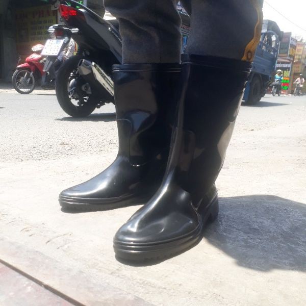 🌧️ Ủng Cao Su PVC Cao Cấp Liền Đế – Chống Nước Tuyệt Đối, Đi Mưa Cực Chất! 🌧️ SIZE 38-42