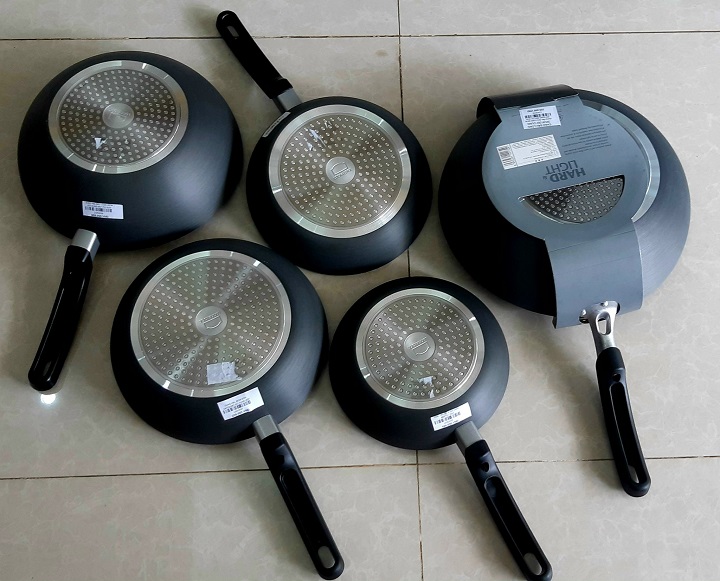 [HCM]chảo hard&light lock&lock - chảo hardlight lock&lock sủ dụng bếp từ