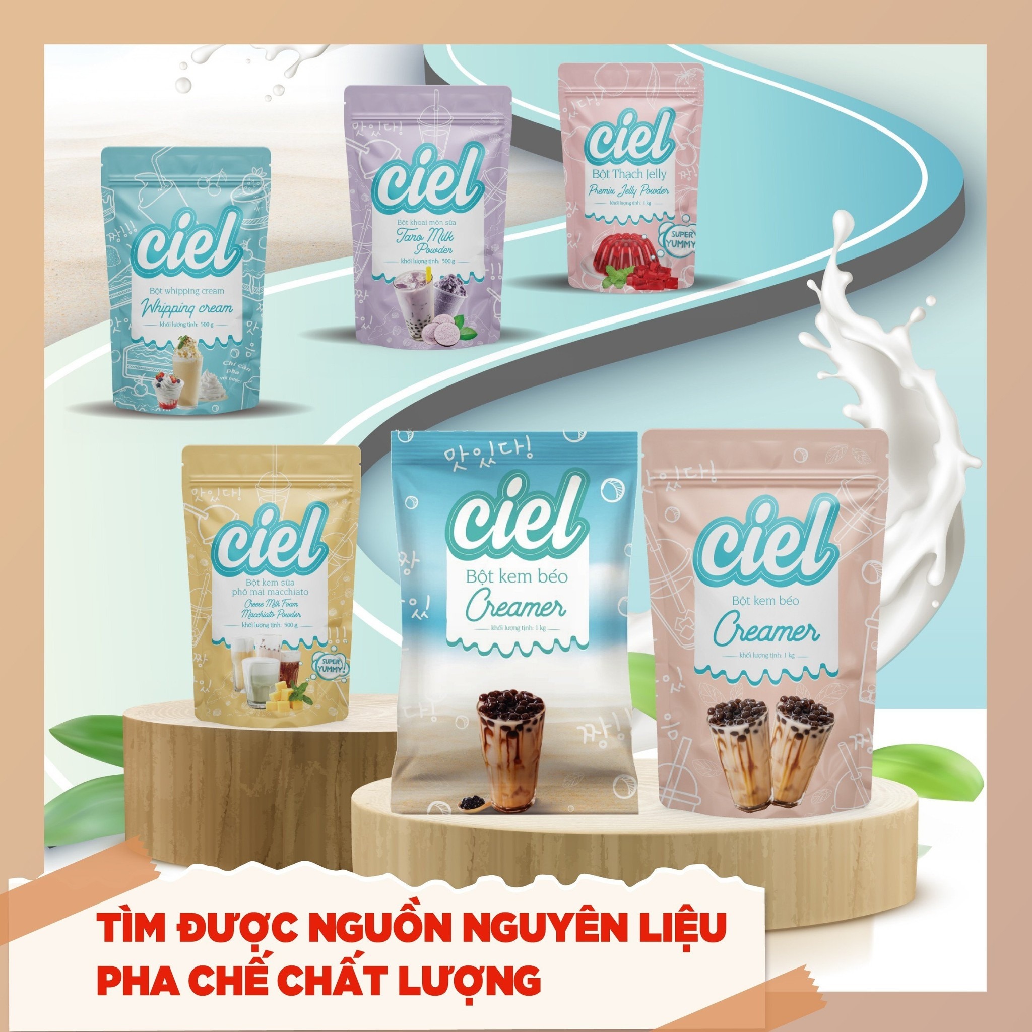 Bột kem béo Ciel gói 1kg