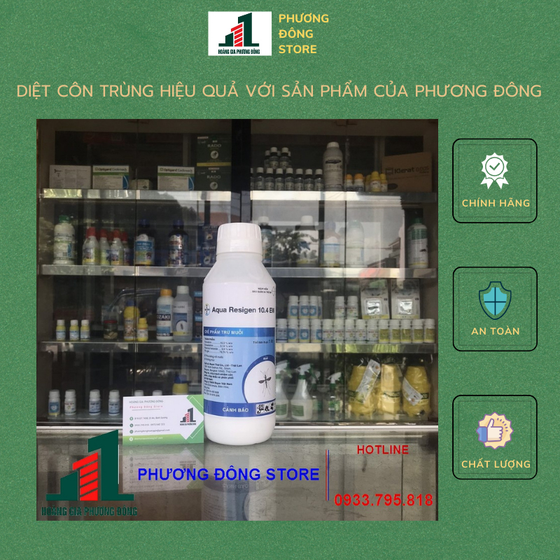 Thuốc diệt muỗi aqua resigen 10.4ew