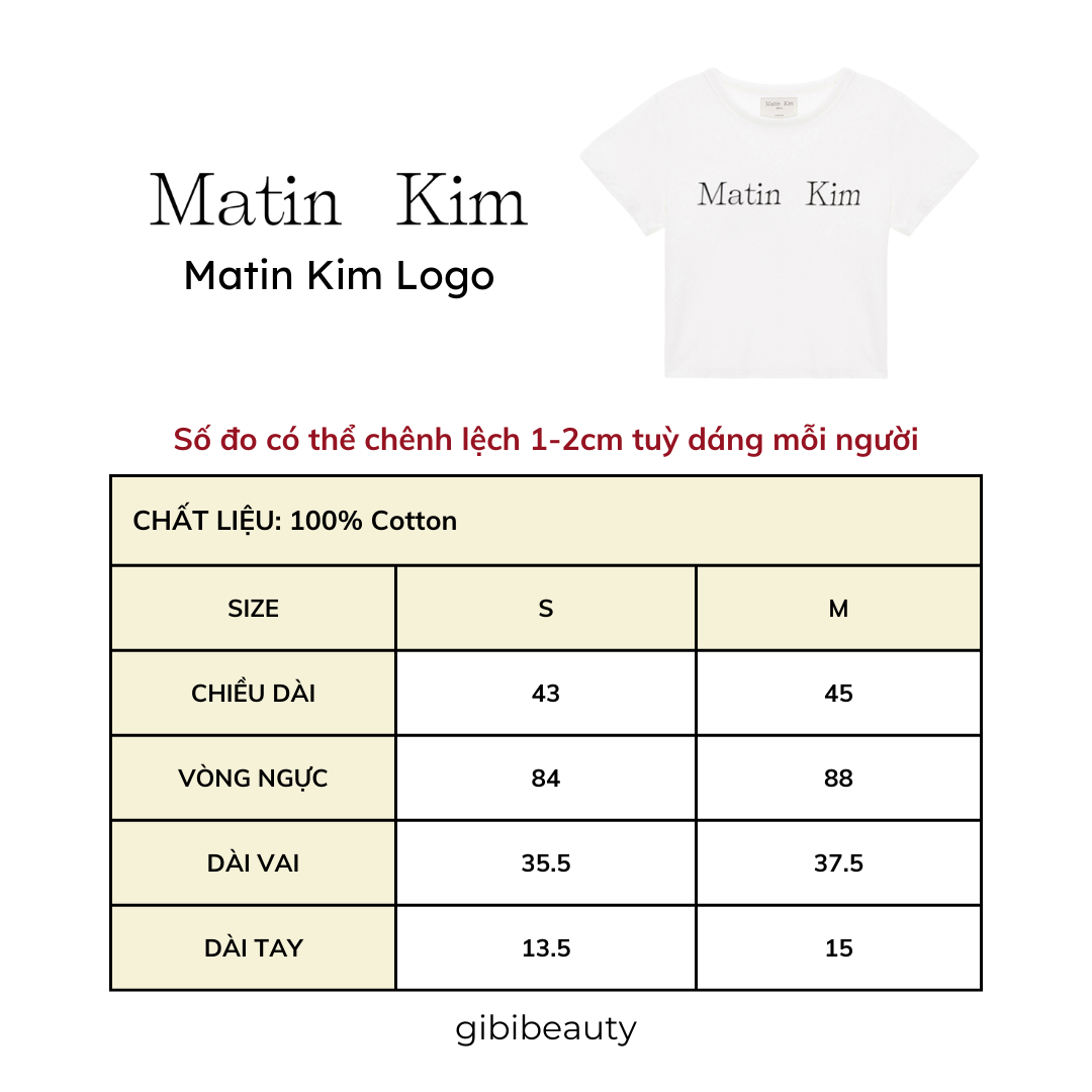 [SẴN] Áo Croptop MATIN KIM gom sale