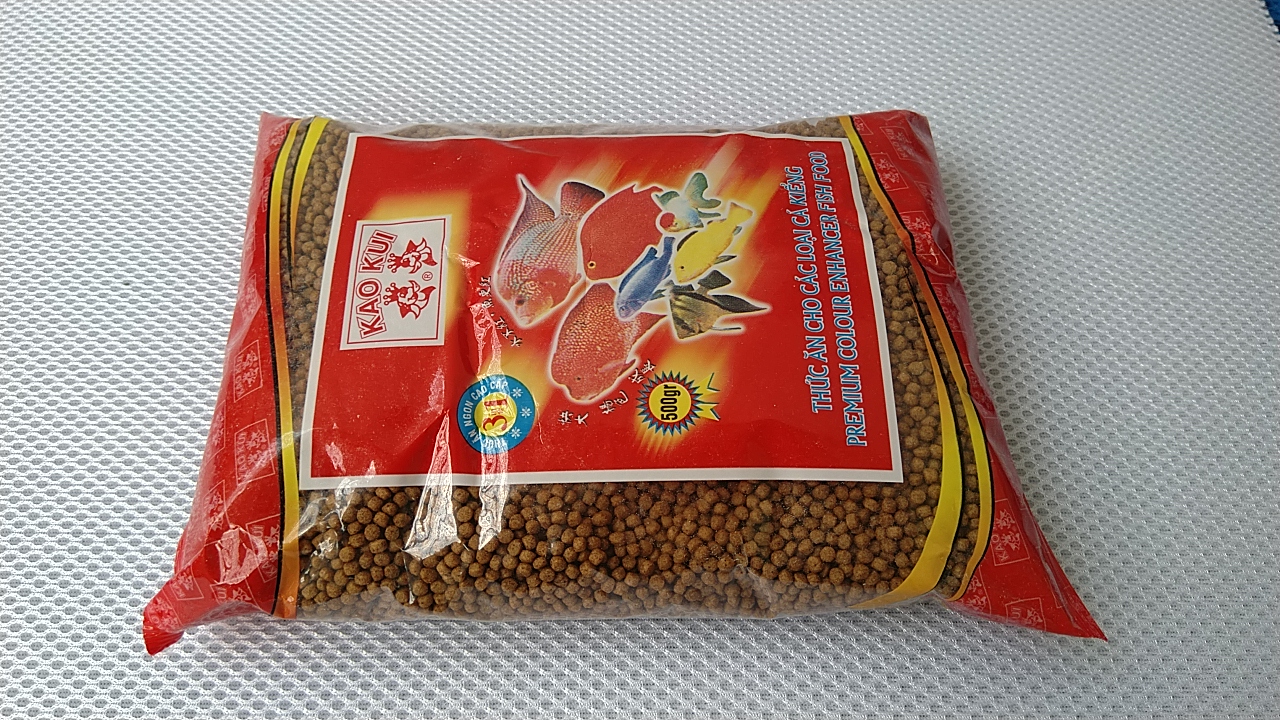 Thức ăn cá cảnh Kaokui, bịch 500gr.
