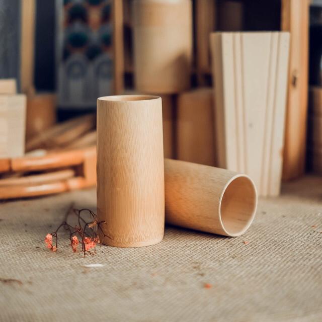 [HCM]Ly tre - ly tre handmade (bamboo cup)
