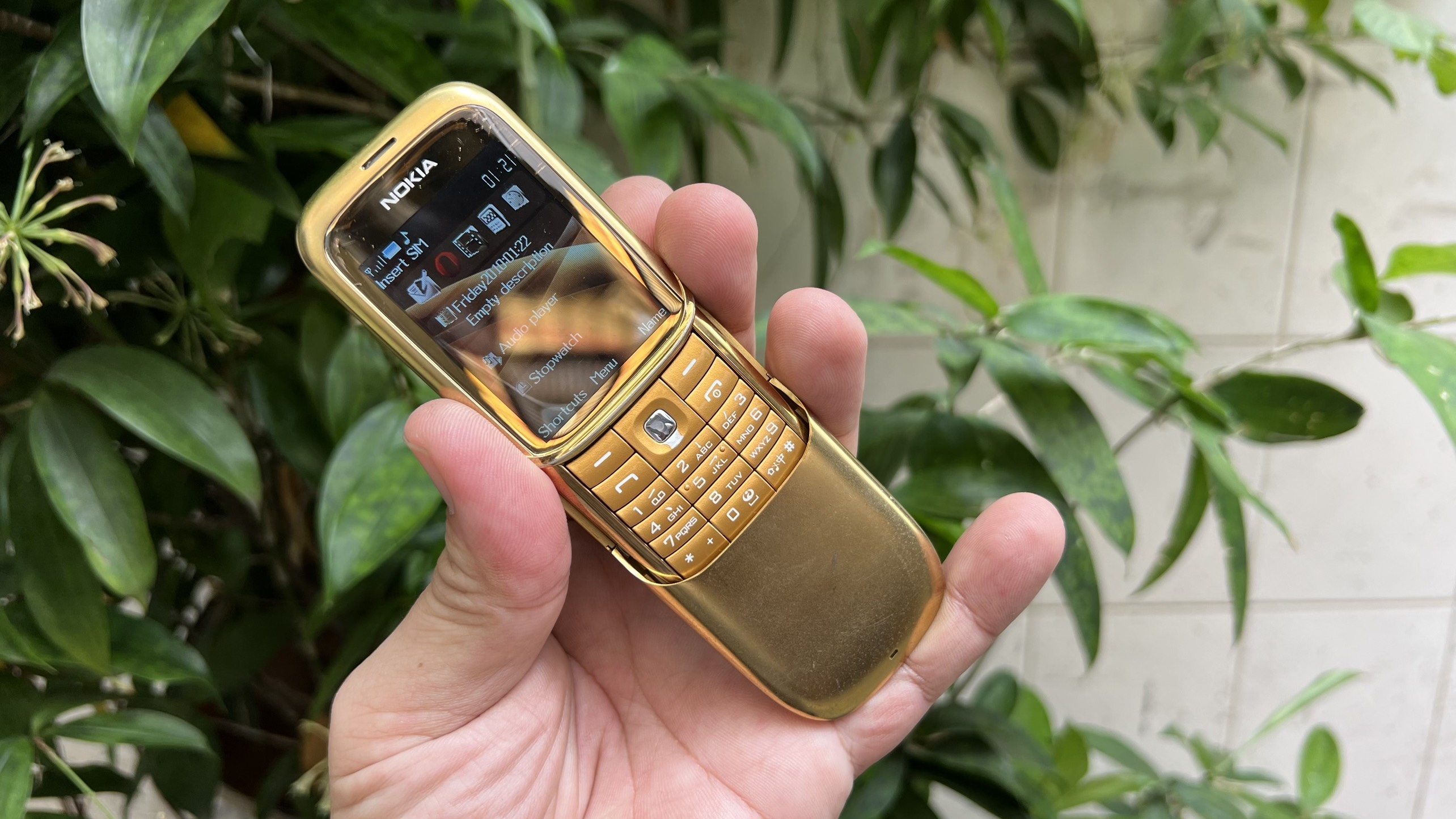 Điện thoại Nokia 8830 gold (6989)