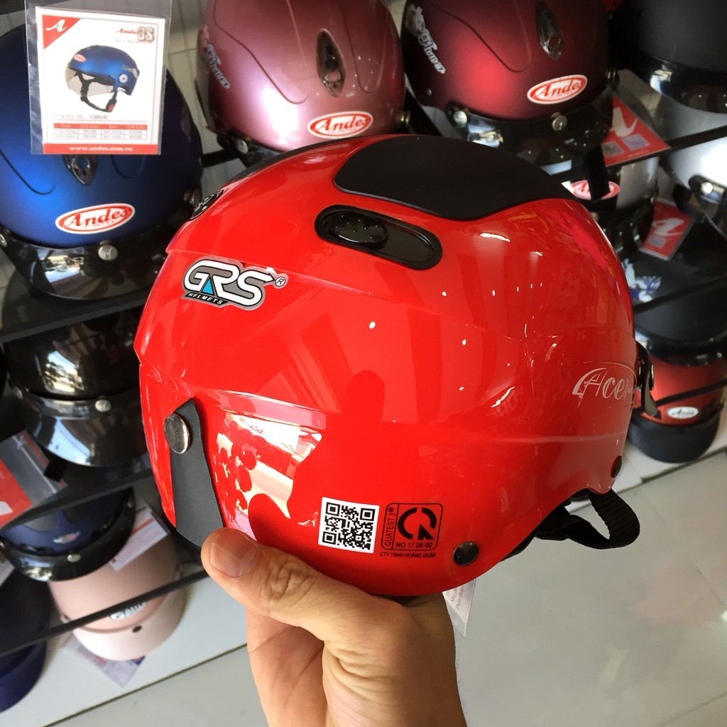 Nón Bảo Hiểm 1/2 Grs A102- Đủ Màu
