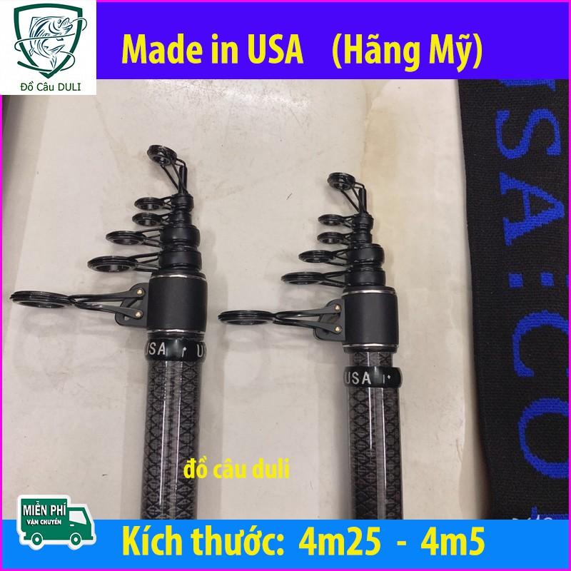 Cần Câu Lục USA COMANDO Siêu Cứng, Chất lượng xoắn 4m25 4m5 - đồ câu duli. Kích thước chính xác của sản phẩm này là: 4m25 - Giảm giá kịch sàn thanh lý hàng cuối năm - siêu sale hot hot
