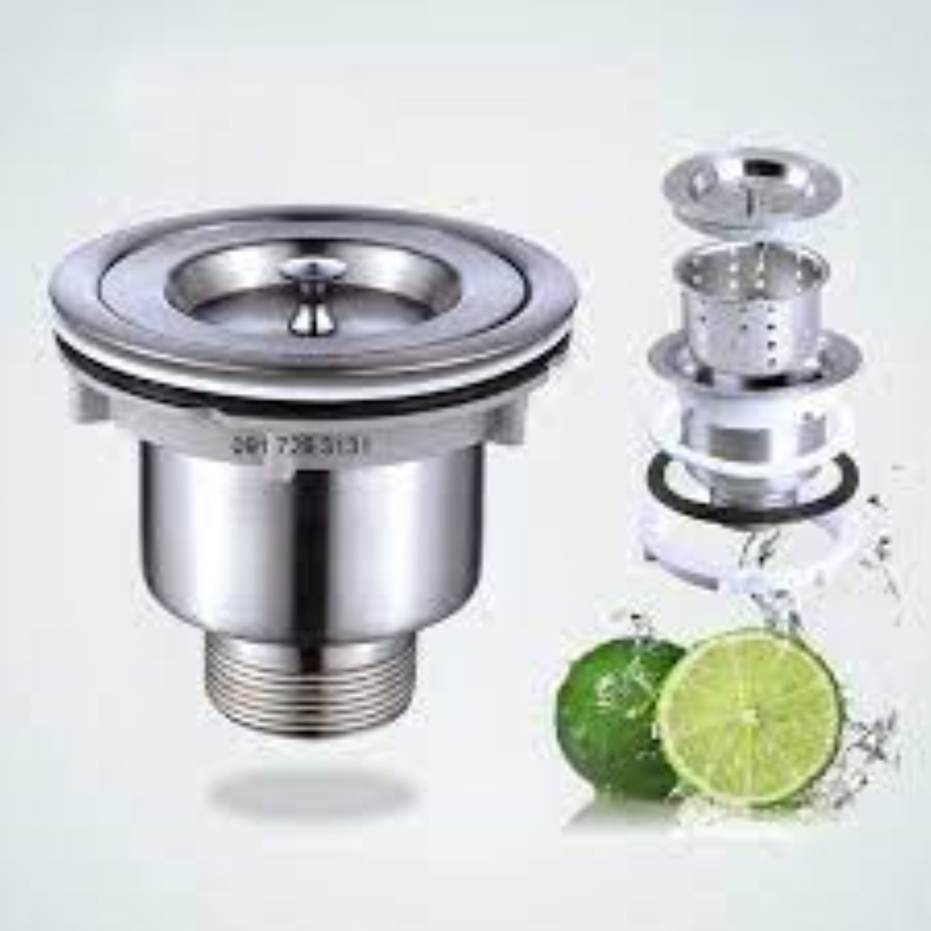 Xi Phông Xả Thoát Nước Chậu Rửa Chén Inox 110mm