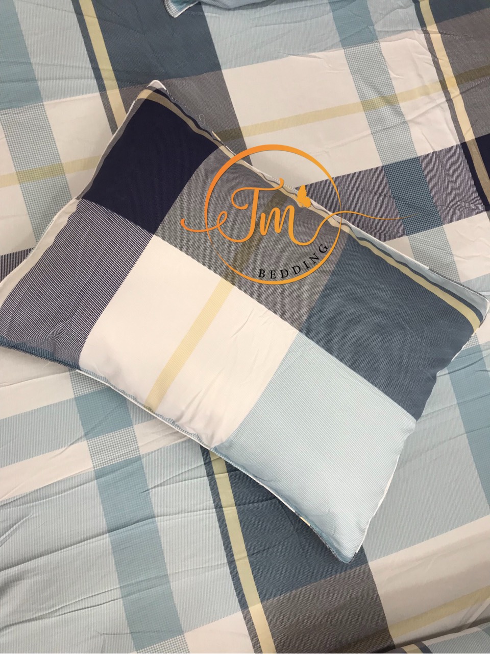 Ga gối lụa tencel mát mịn sang trọng họa tiết xinh yêu áo ôm khóa kéo