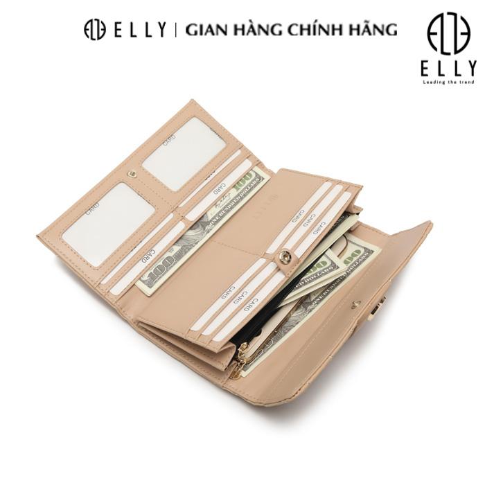 VÍ NỮ CẦM TAY CAO CẤP DA THẬT ELLY – EV82