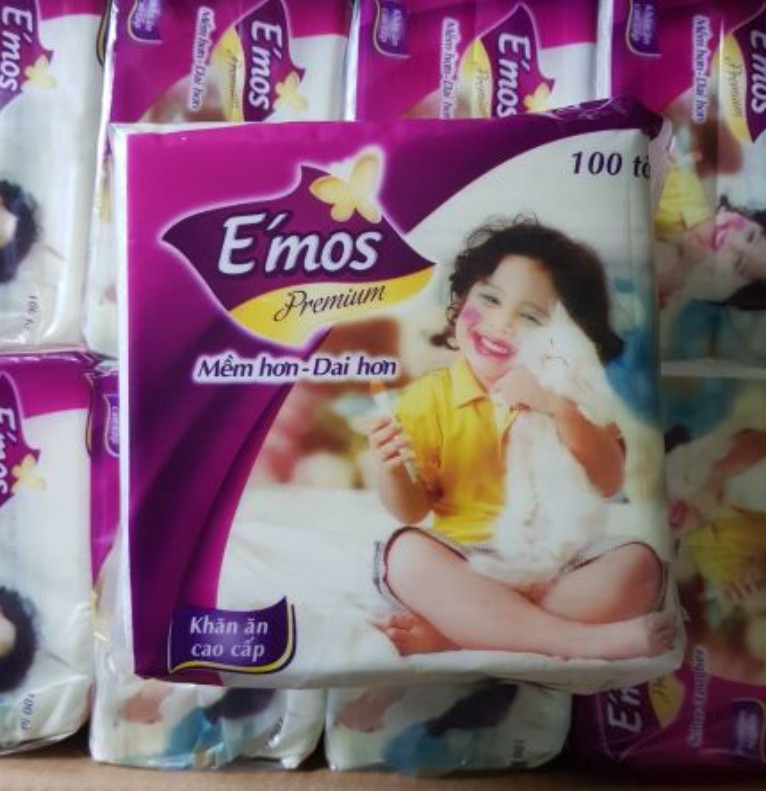 [SĂN SALE GIÁ SỐC] Combo 30 Gói Giấy Ăn E'mos Size Lớn Cao Cấp Siêu Dai Siêu Mịn (Không Thùng)