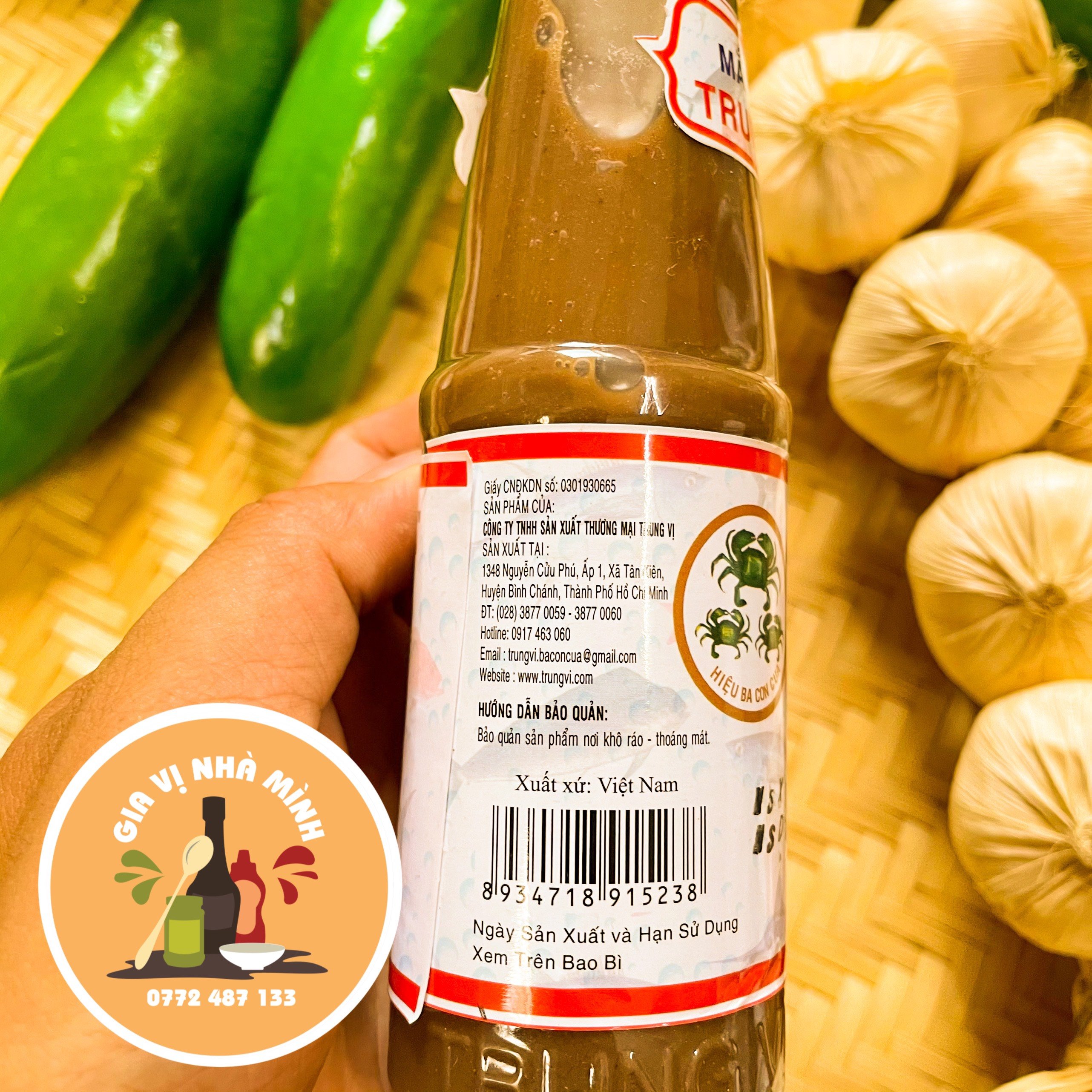 MẮM NÊM TRUNG VỊ ĐẬM ĐẶC 230ML