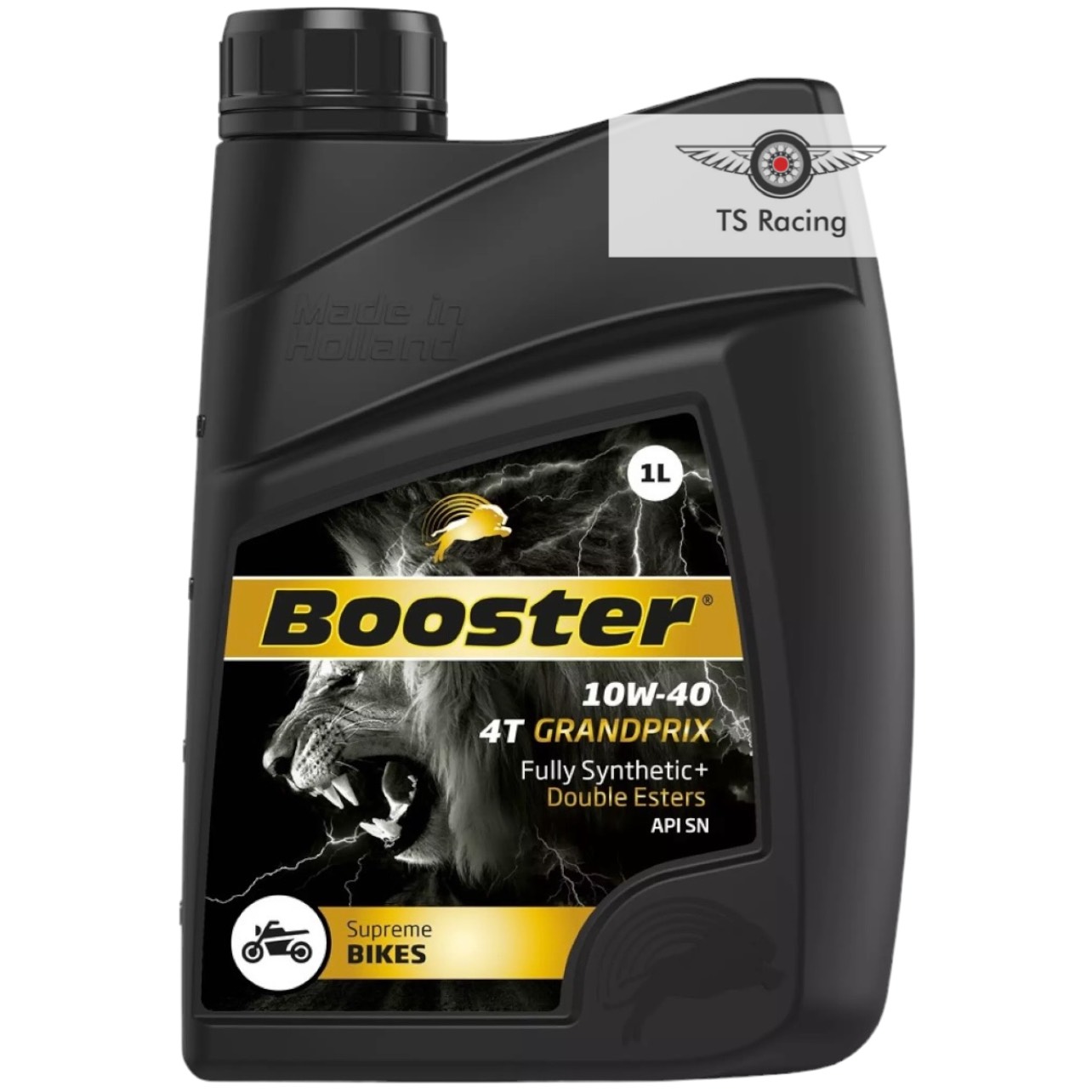 Nhớt Booster Grandprix Fully Synthetic 10W40 1L Chính Hãng - xe số xe côn