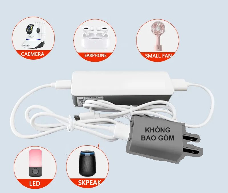 Nguồn dự phòng UPS 5V 2000mAh