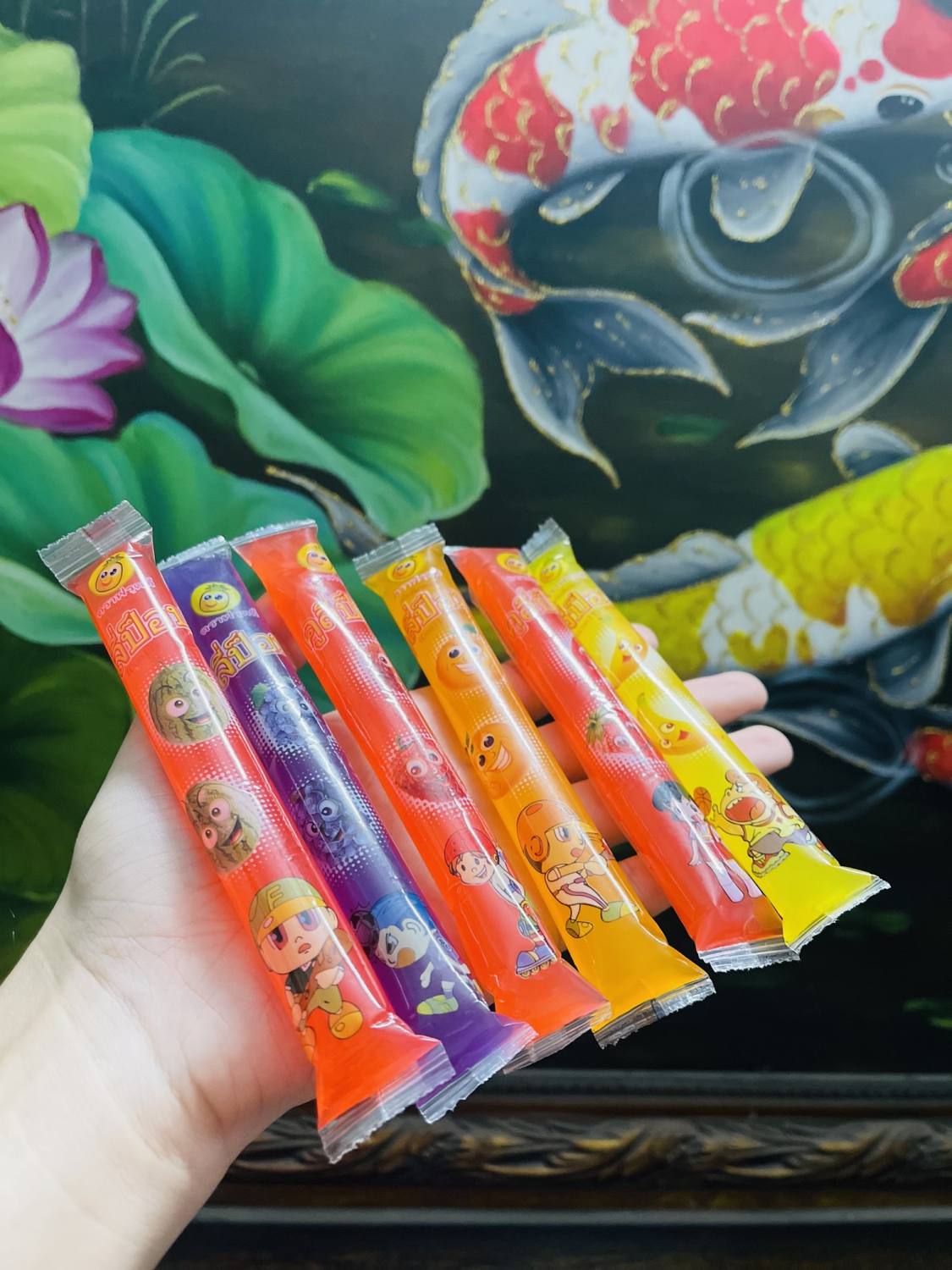 Kem đá trái cây tuổi thơ thái lan 26 ống