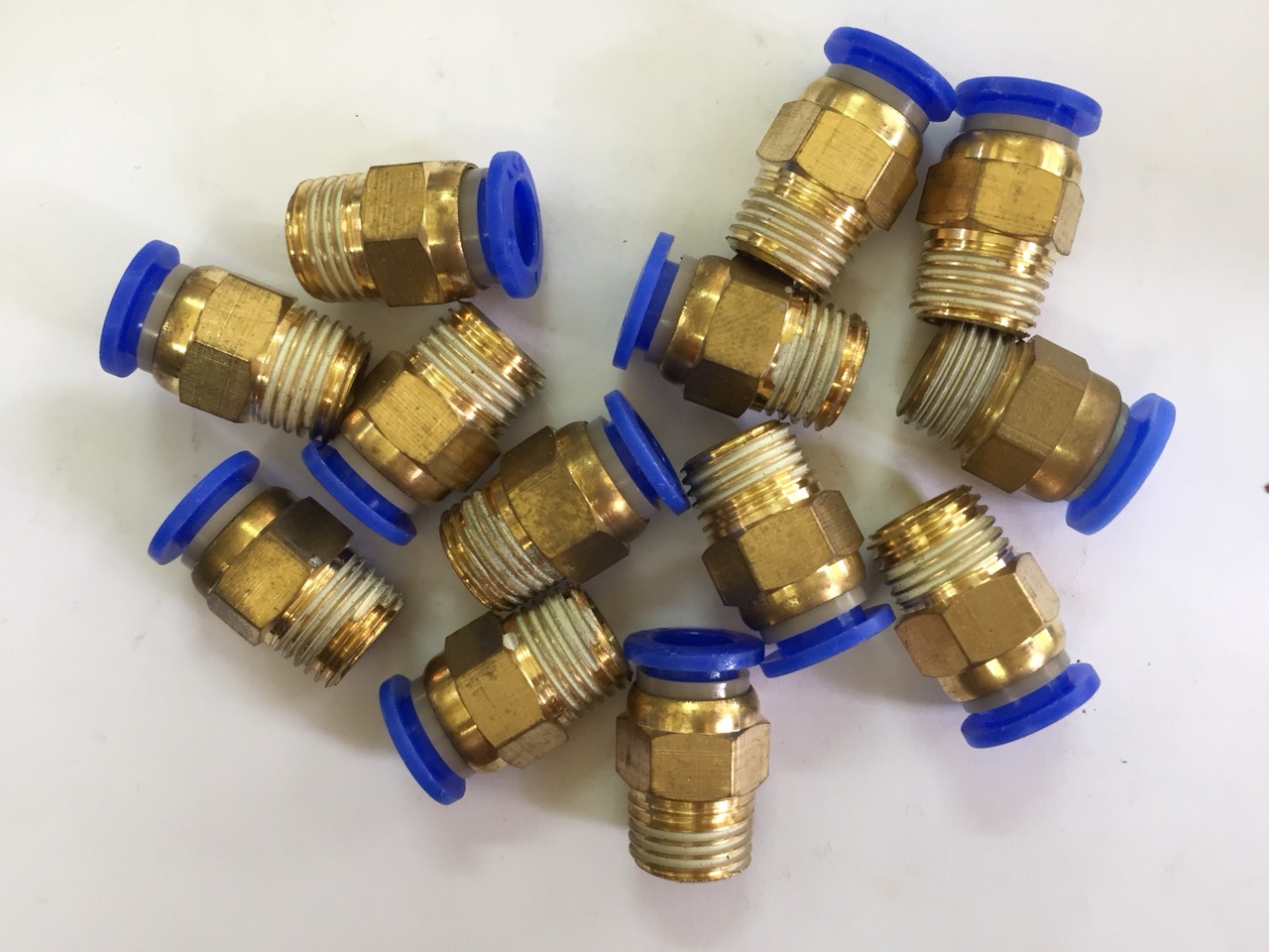 COMBO PHỤ KIỆN ỐNG NƯỚC T- CO - ĐẾ - NỐI - BIẾN (8 LI)