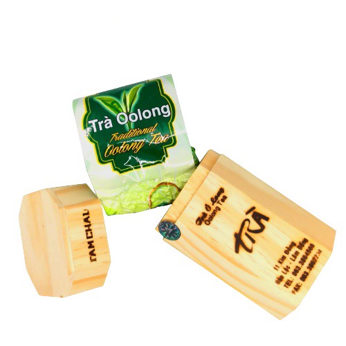 [HCM]TRÀ Ô LONG (OOLONG) HỘP GỖ TÂM CHÂU 200G