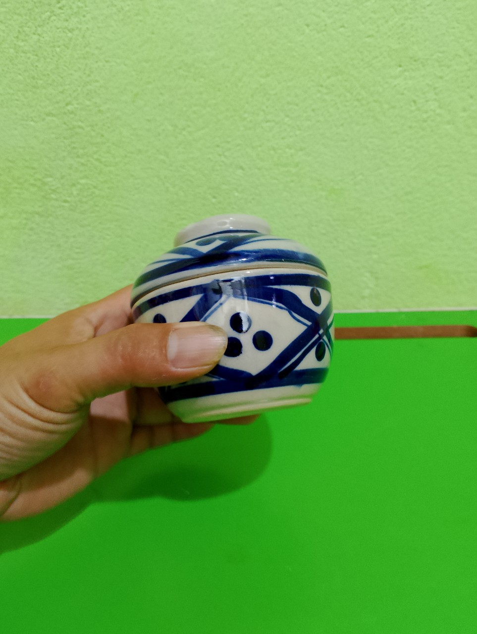 Set 3 Thố sành, hủ đựng 9 cm