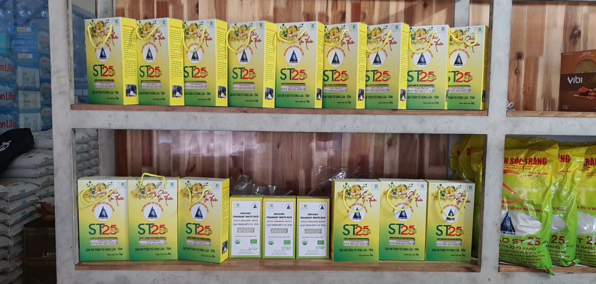 [HCM]gạo ST25 Sóc Trăng (loại 2kg)