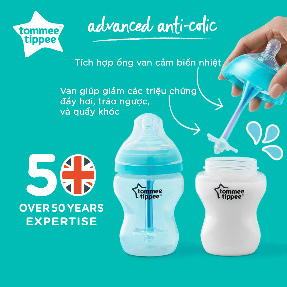 Bình sữa Tommee Tippee Anti-colic