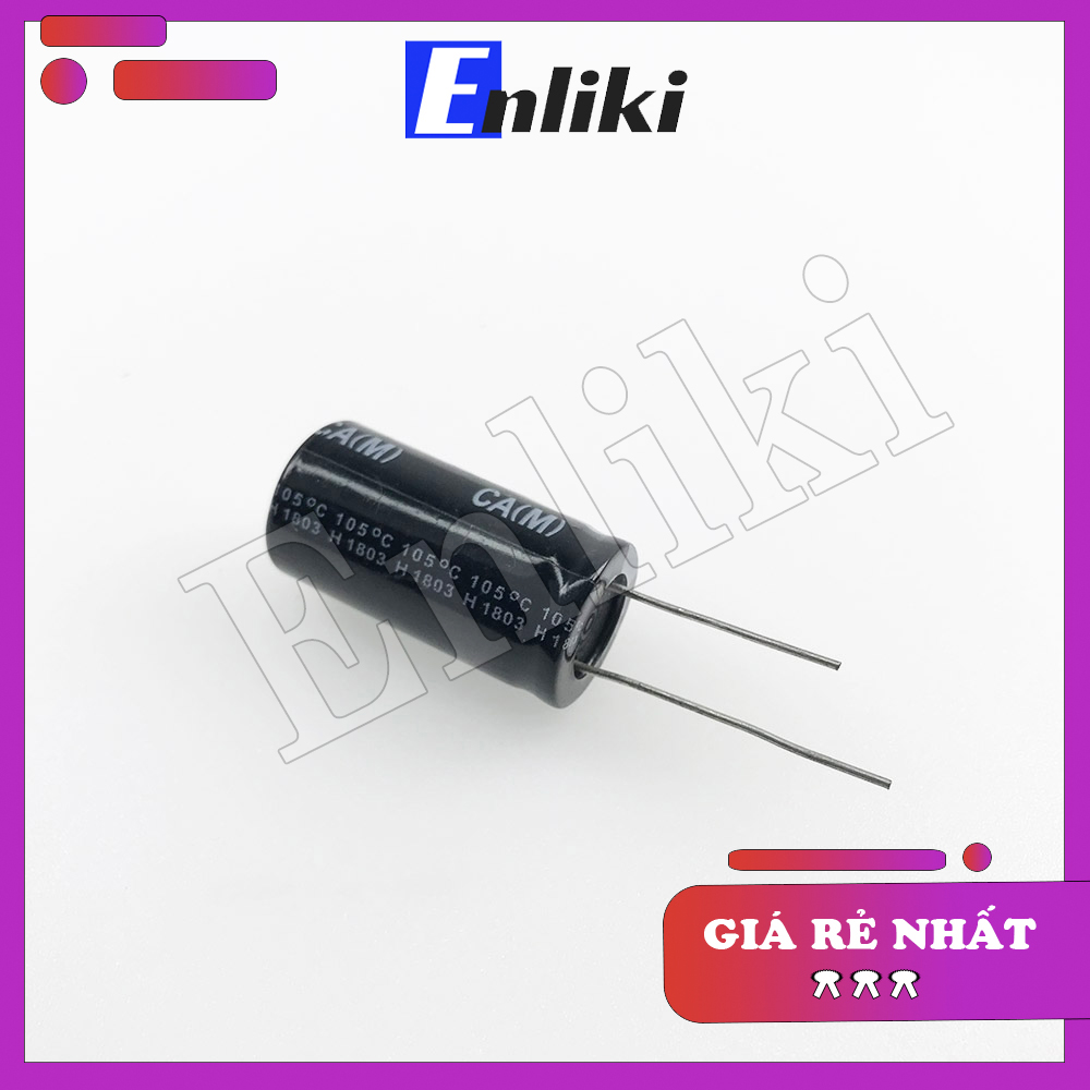 Tụ 47uF 450V kích thước 16x25mm