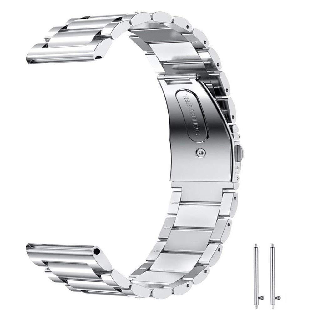 Dây Thép Bạc cho Galaxy Watch, Gear S3 (Size 22mm)