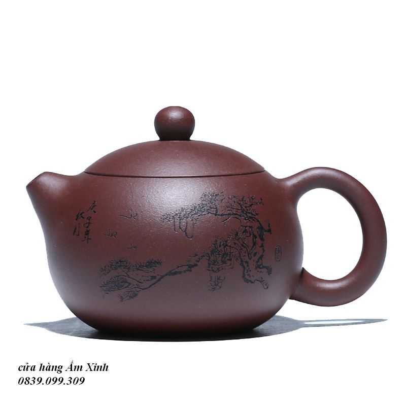Ấm Tử Sa Nghi Hưng Tây Thi 180 ml (Tử Nê)
