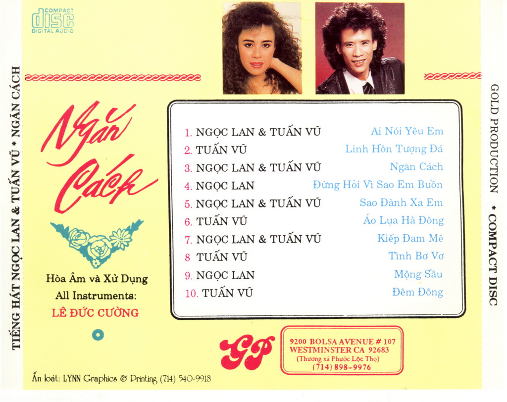 Set of 6 Cds of Tuan Vu Music 11 (Japanese Disc)