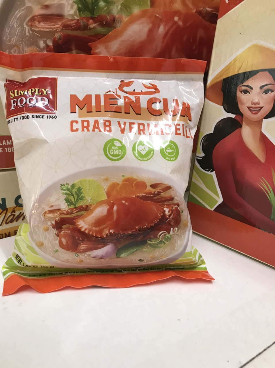 Miến cua gói (15 gói/ thùng) - Vermicelli