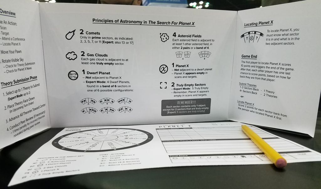 [US] The Search for Planet X - Trò Chơi Board Game