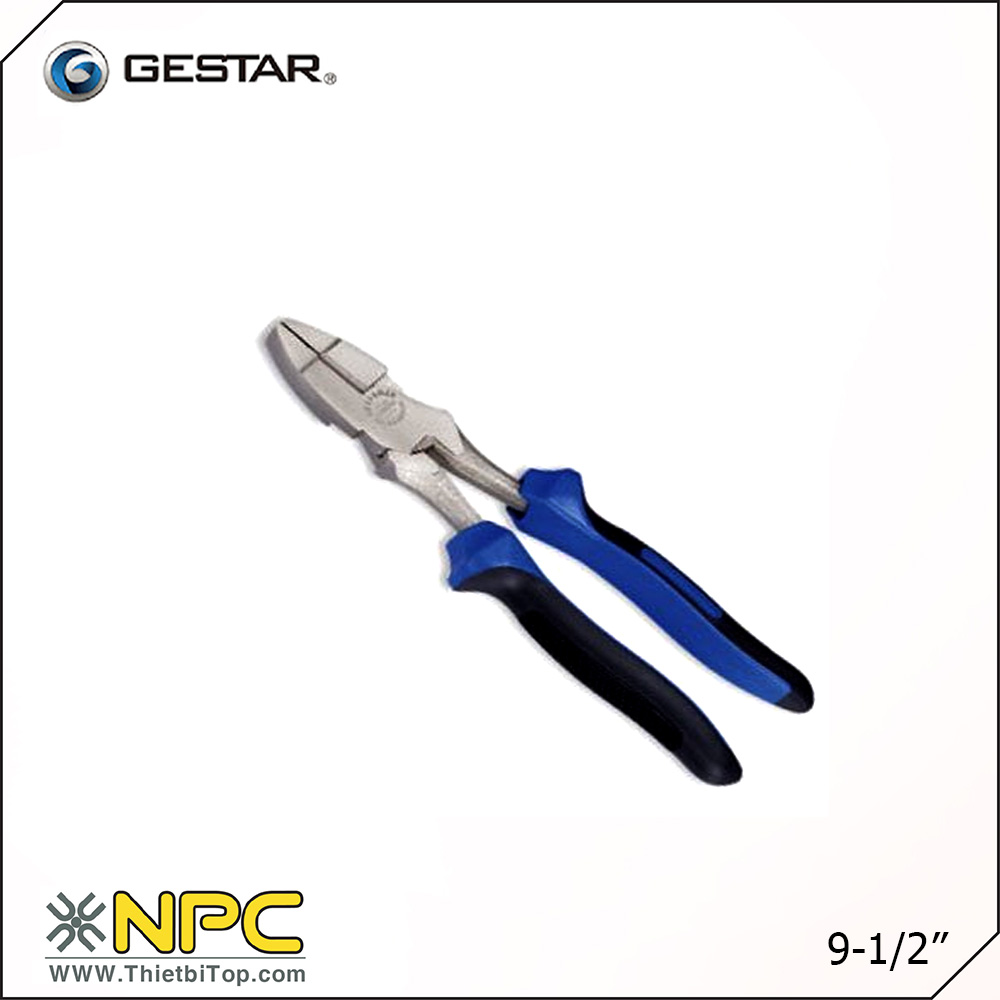 Kìm (kềm) điện GESTAR 9" xanh đen 995-519