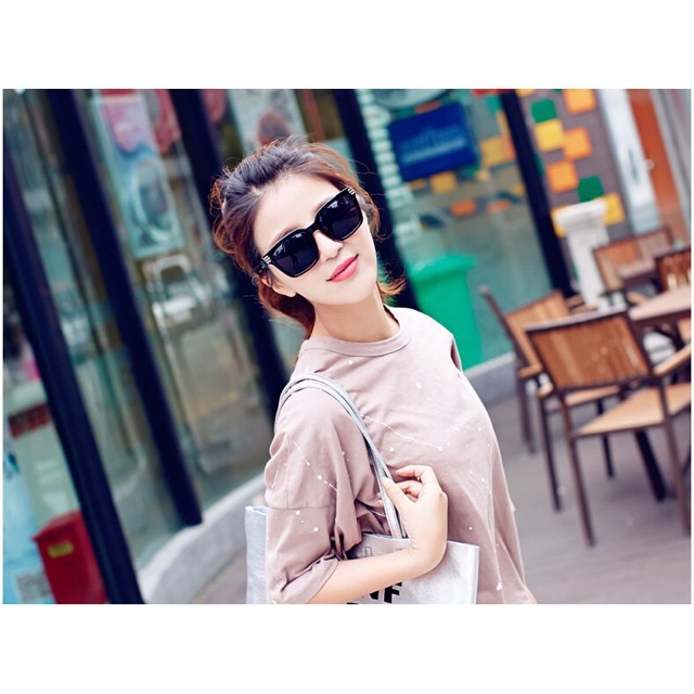 [HCM]Kính vuông nam nữ 3 sọc