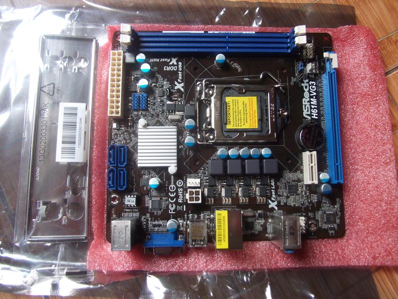[HCM]Main H61 socket 1155 - Mainboard H61M Main H61 Hãng ngẫu nhiên