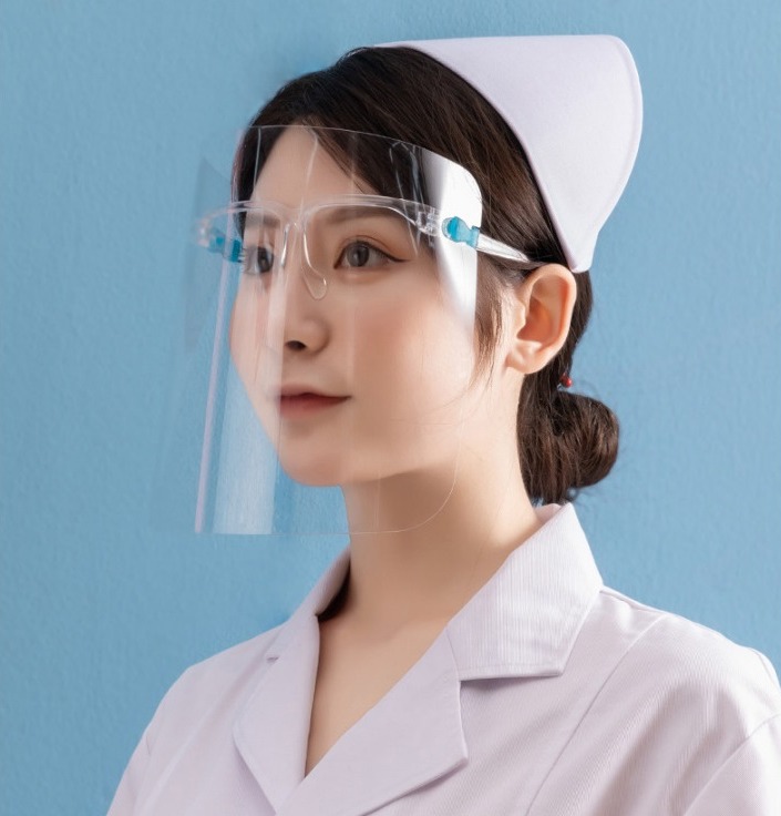 Kính Bảo Hộ Chống Dịch Chất Liệu Nhựa Dẻo, Trong Suốtngăn Ngừa Nguy Cơ Lây Nhiễm Phát Tán Vi Rút
