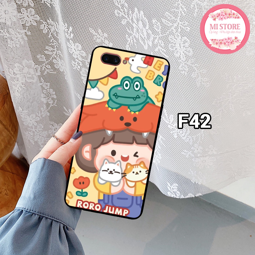 Ốp điện thoại oppo a3s/ a1k/ realme c1/ realme c2 - ốp lưng oppo in hình hoạt hình roro xinh xắn