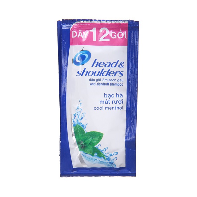 Dây dầu gội head and shoulder 12 gói, chất lượng đảm bảo an toàn đến sức khỏe người sử dụng, cam kết hàng đúng mô tả