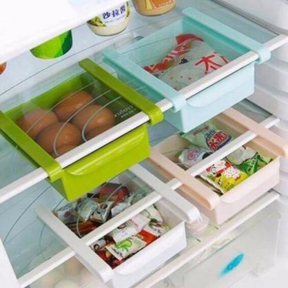 Combo 02 Khay kéo để tủ lạnh đựng đồ thông minh