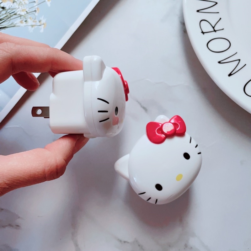 Củ Sạc, Cốc Sạc Cổng USB Hoạt Hình Doraemon, Kitty