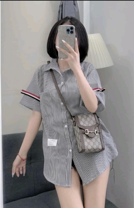 Áo sơ mi dài tay và ngắn tay chất lụa