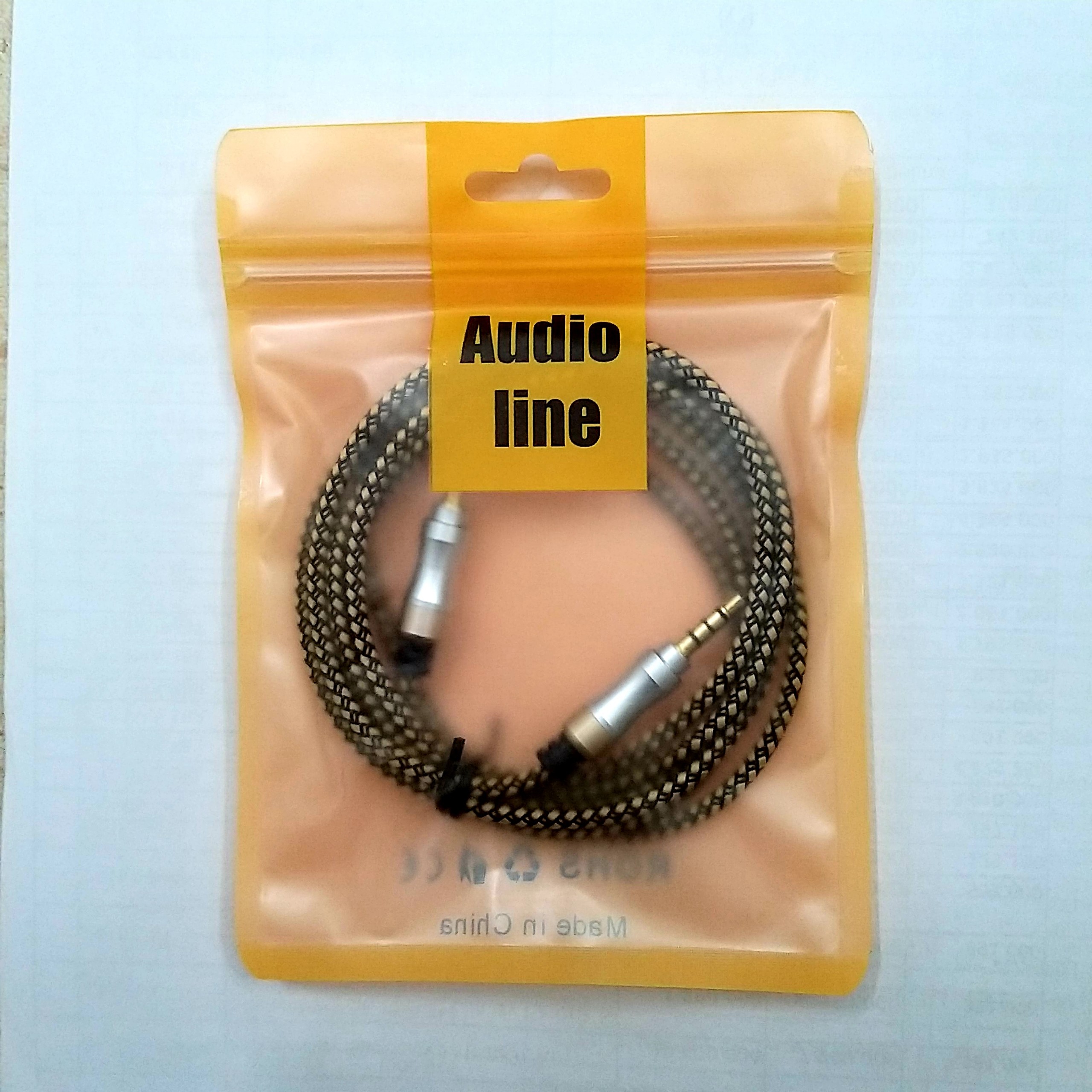Dây Cáp Audio ( Cap Kết Nối Âm Thanh) 3.5 - 3.5mm Dài 2m ( Phát Nhạc, Thu Âm Từ Các Thiết Bị Hỗ Trợ Cổng 3.5mm )