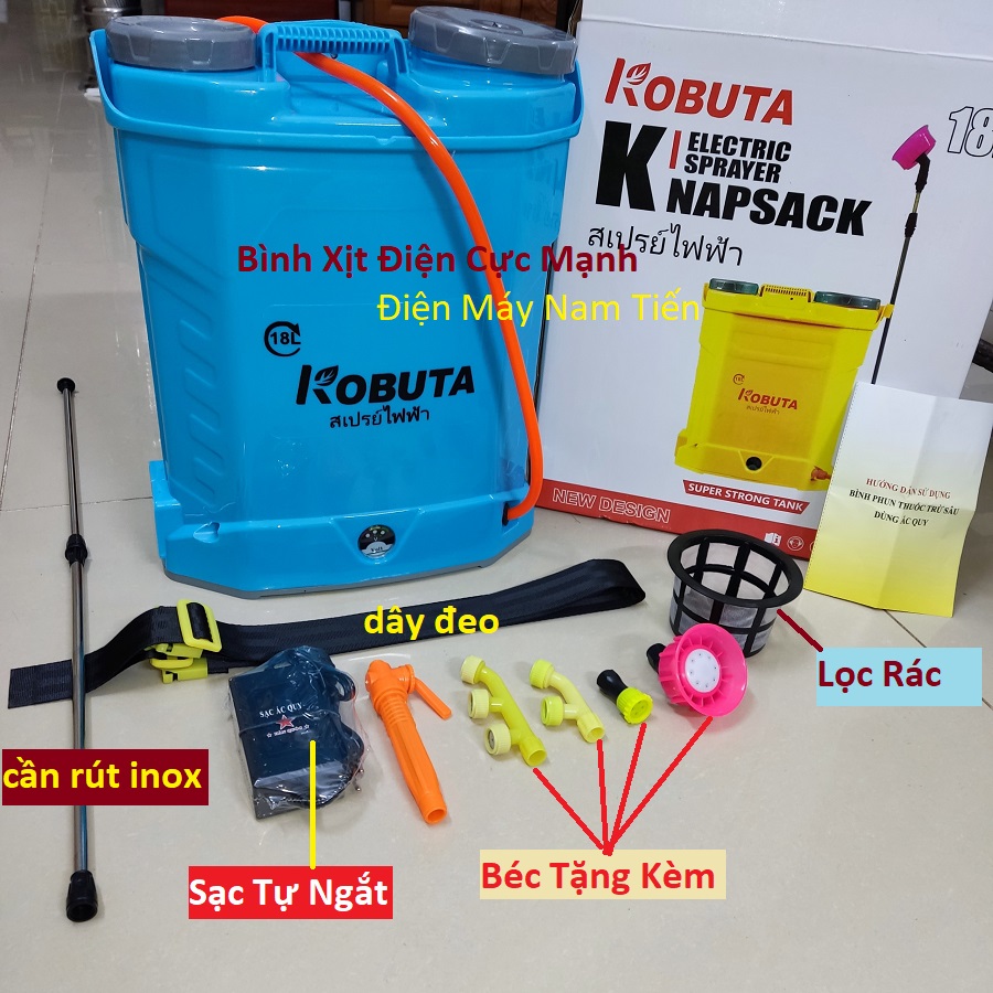 Bình phun xịt điện SEN VÀNG - BÌNH PHUN 18 LÍT