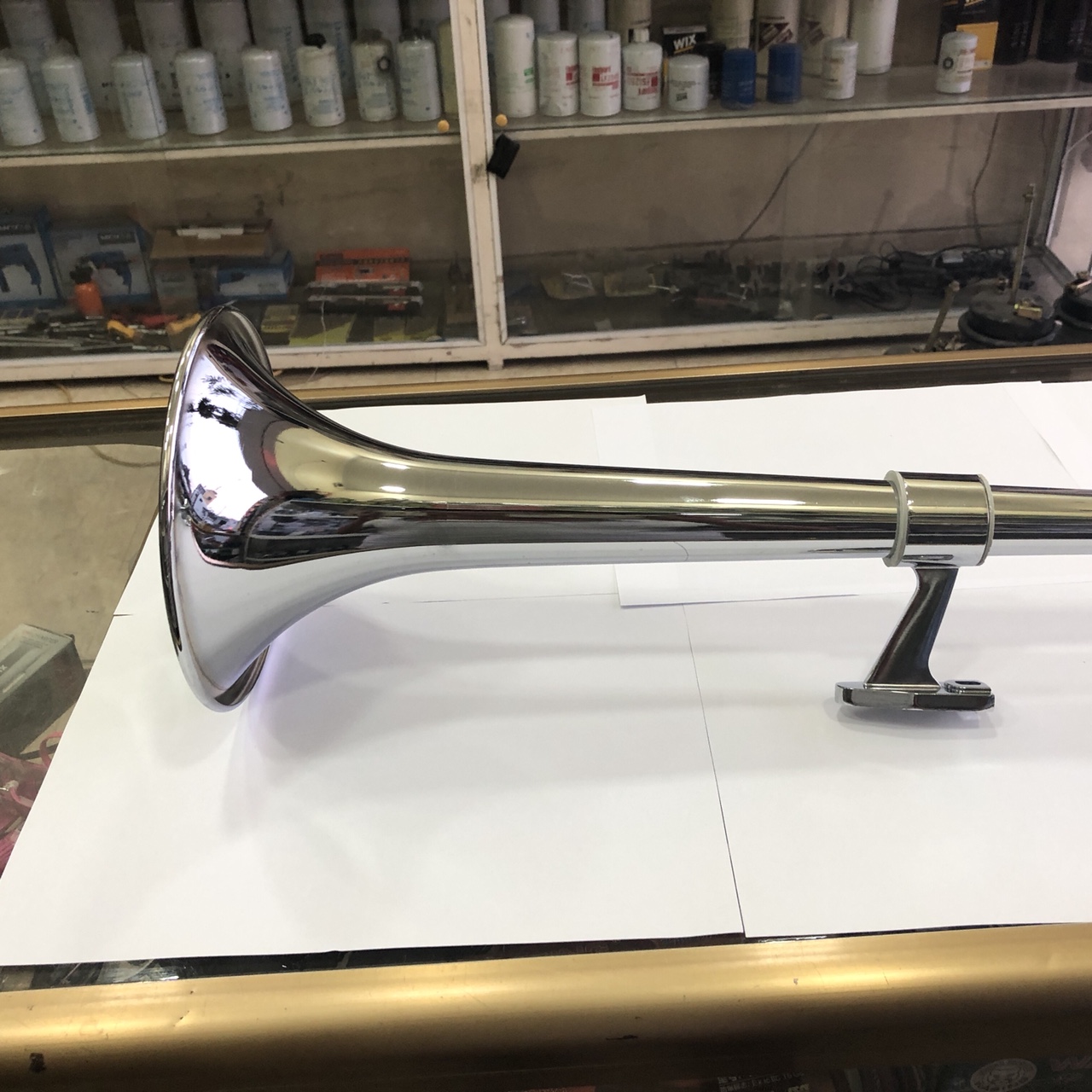 Còi hơi dài 100cm mạ chrome